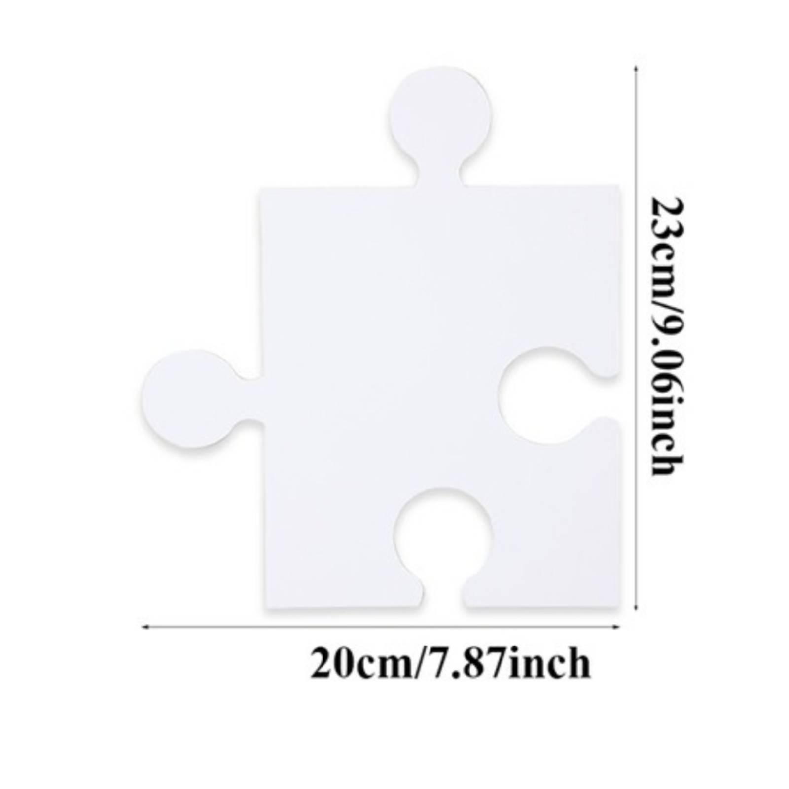 30 قطعة من قطع الألغاز الفارغة - مراجعة Puzzle Blank White وسعره