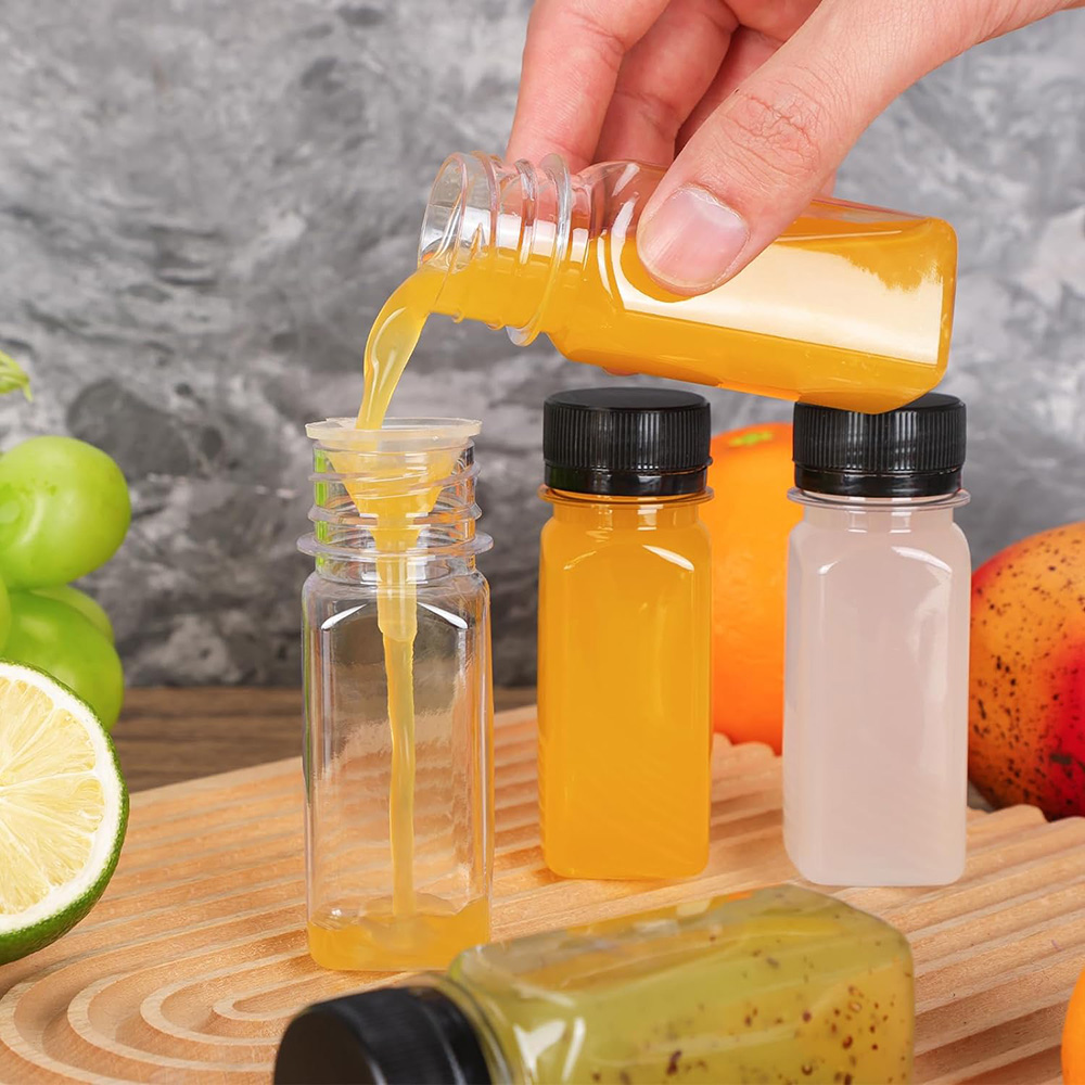 زجاجات 2 أونصة مع أغطية، زجاجا - مراجعة Water Bottle Blank وسعره