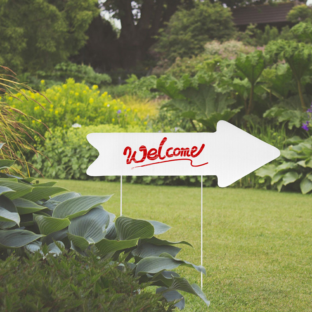 قطعتان من لافتات الحديقة الفار - مراجعة Yard Sign Blank وسعره